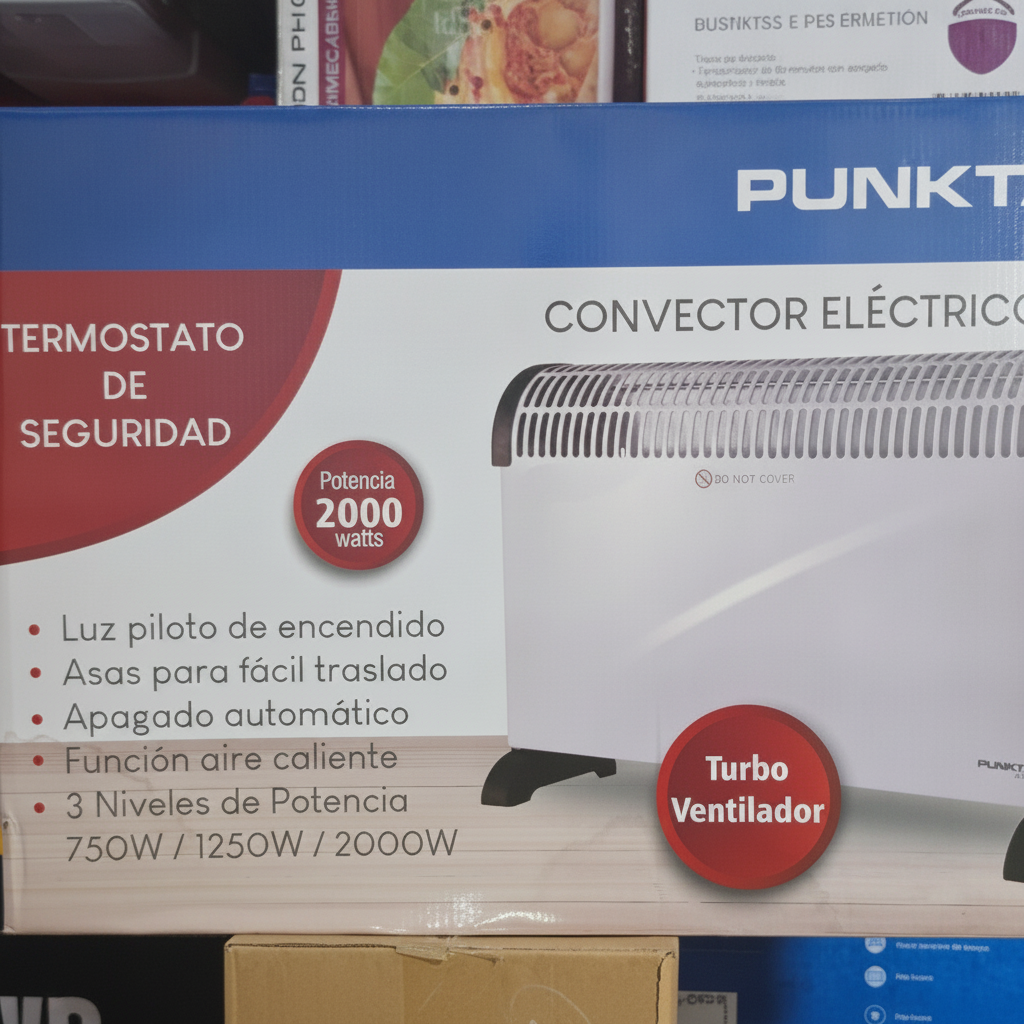 CONVECTOR ELECTRICO PUNKTAL PK-4600