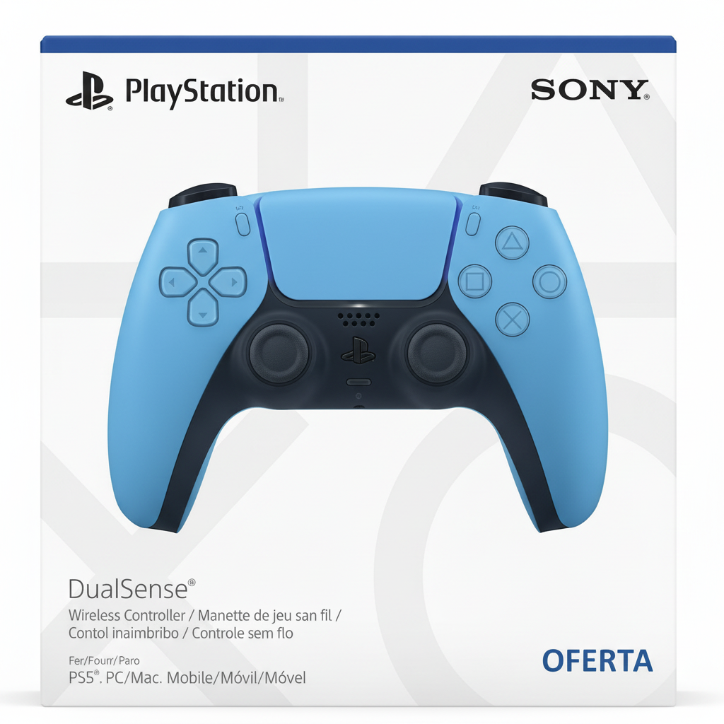 Joystick PS5 Inalámbrico Blue
