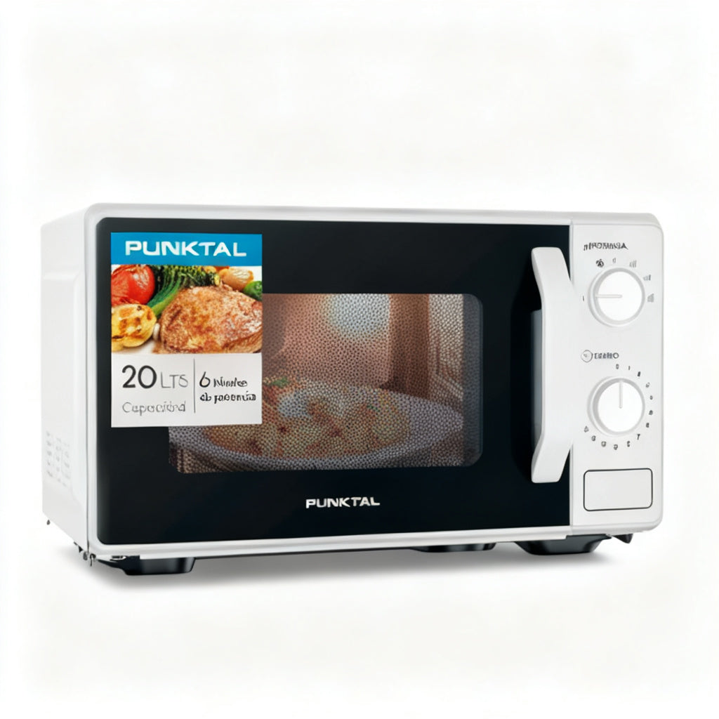 MICROONDAS PUNKTAL PK-2029 BLANCO