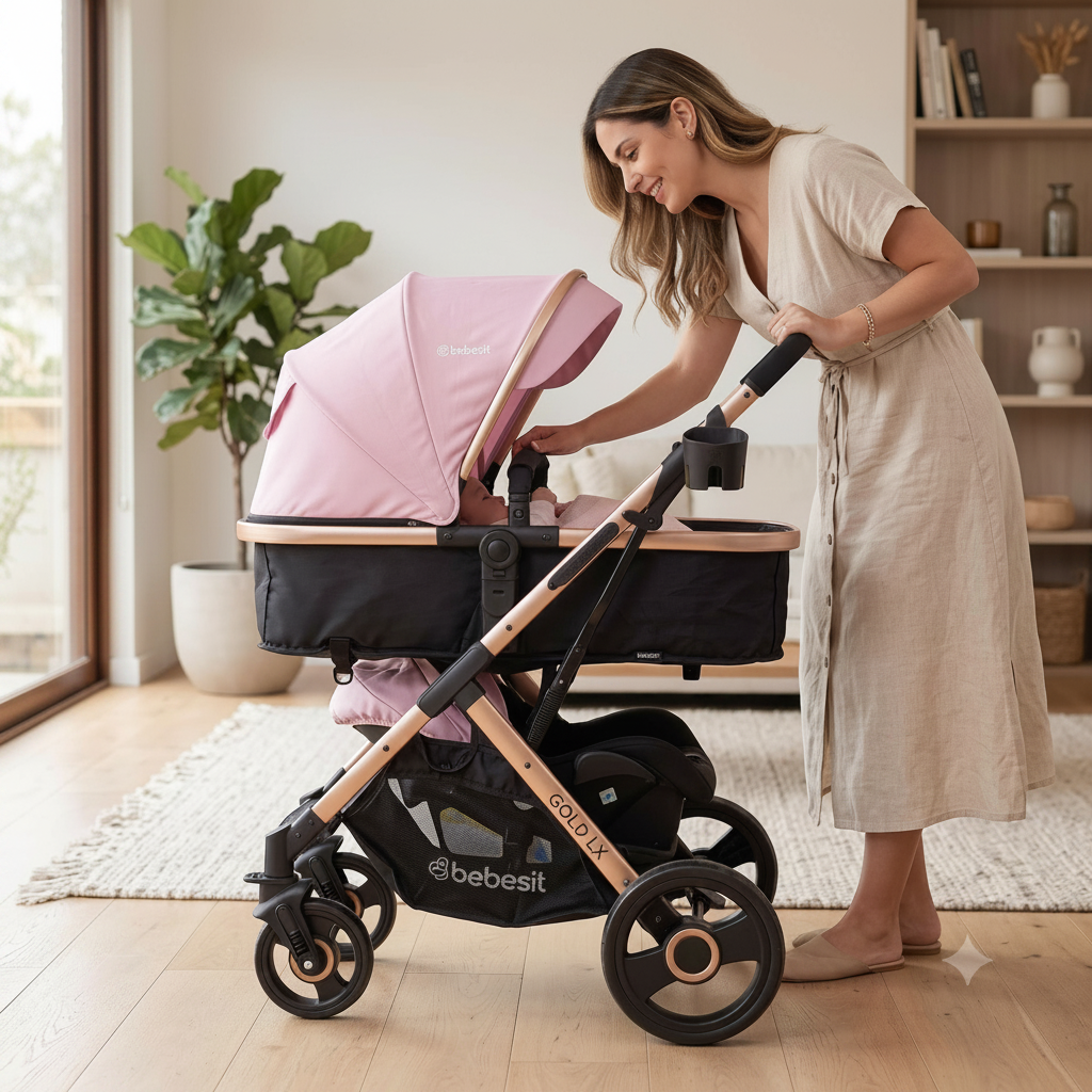 Coche de Bebé Bebesit Vox Gold 5065RS