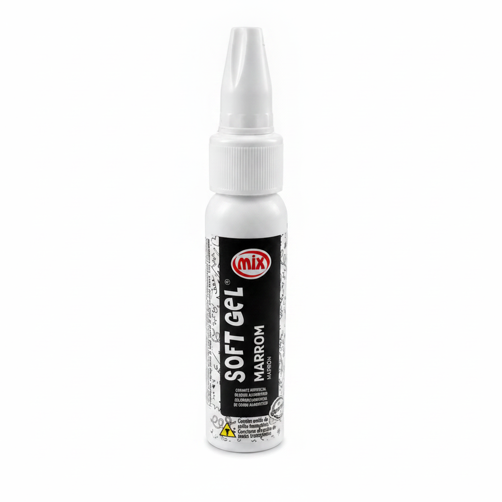 Colorante Softgel Marrón 25gr