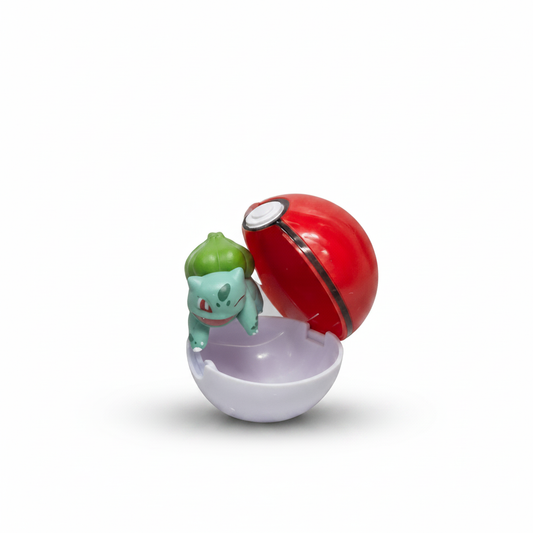 Muñeco Pokémon con Pokébola Clip