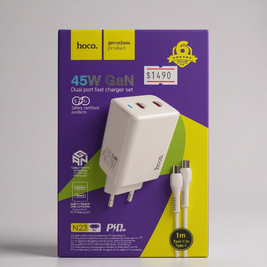 CARGADOR HOCO 45W N23