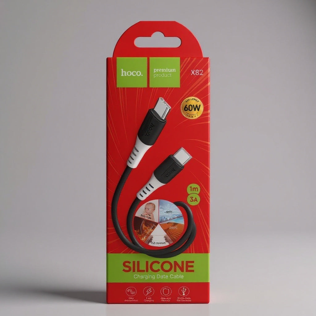 CABLE DE DATOS HOCO X82 TIPO C A TIPO C
