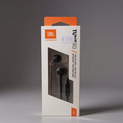 AURICULAR JBL T110 BLACK