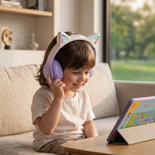 AURICULAR HOCO C/BLUETOOTH W42 VIOLETA