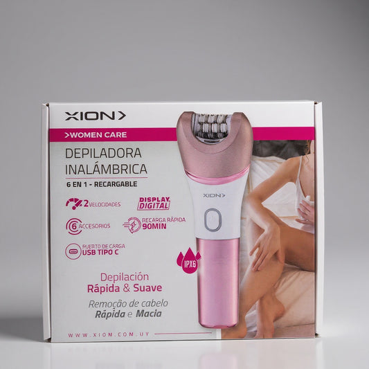 DEPILADORA INALAMBRICA XION XI-EPILATOR6