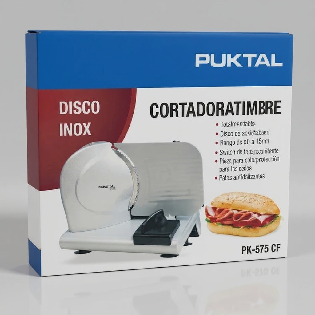 CORTADORA DE FIAMBRE PUNKTAL PK-575 CF