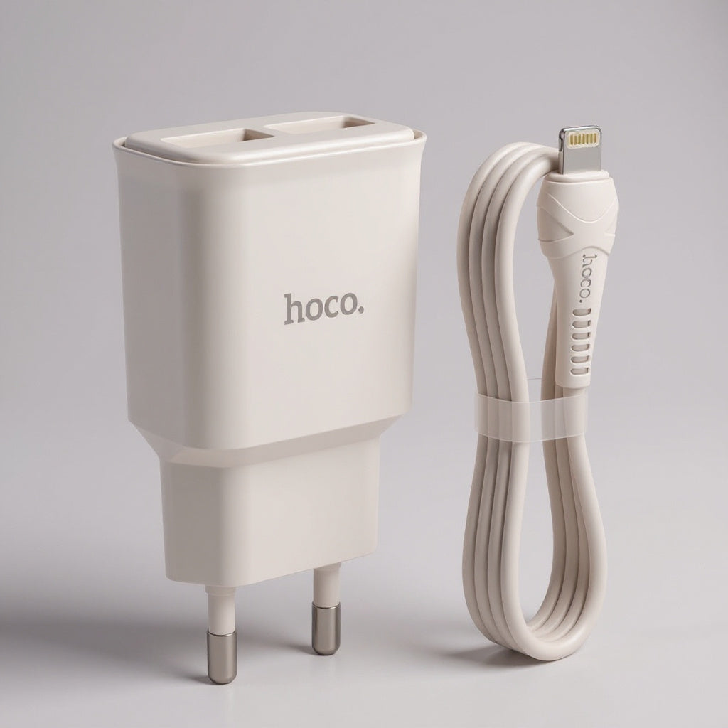 CARGADOR HOCO IPHONE C88A BLANCO