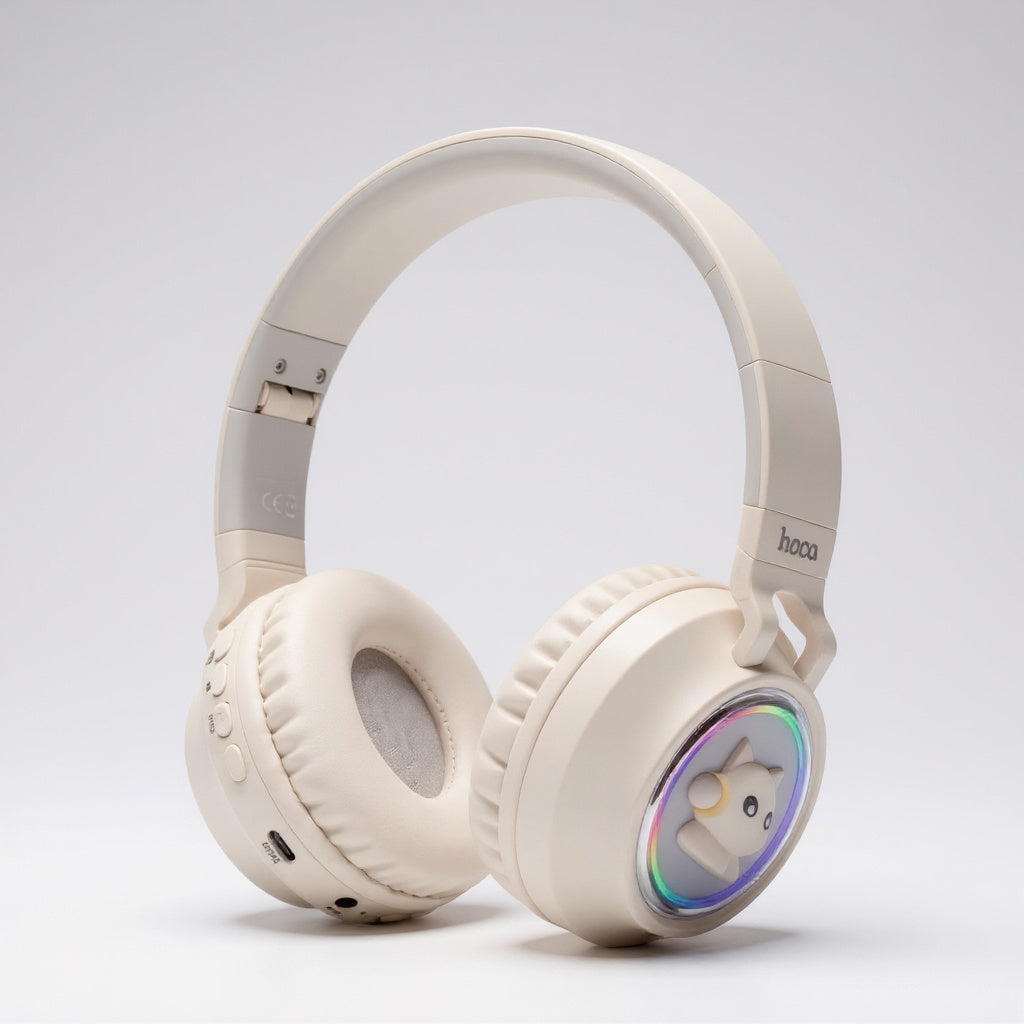 AURICULAR C/BLUETOOTH HOCO W50 BLANCO
