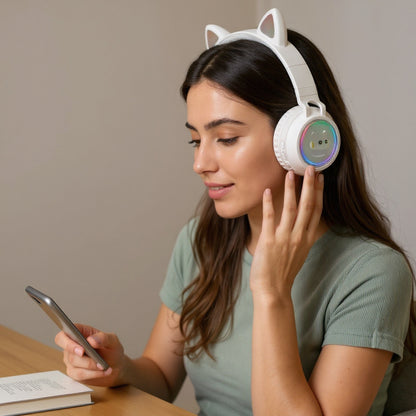 AURICULAR C/BLUETOOTH HOCO W50 BLANCO