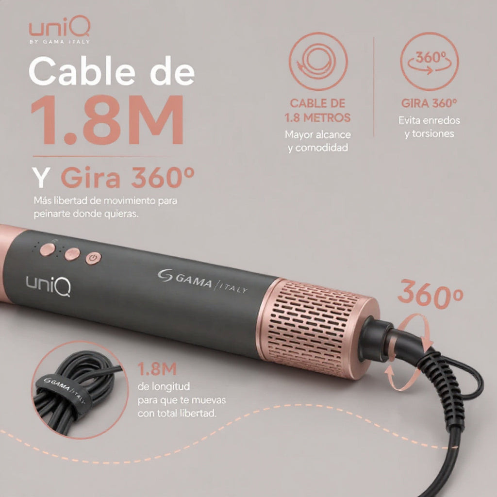 CEPILLO GAMA FLOW UNIC 12 ACCESORIOS