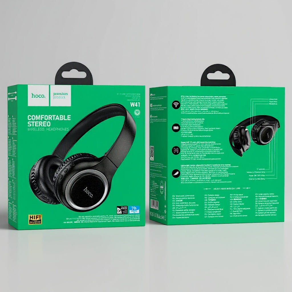 AURICULAR BLUETOOTH HOCO W41 NEGRO