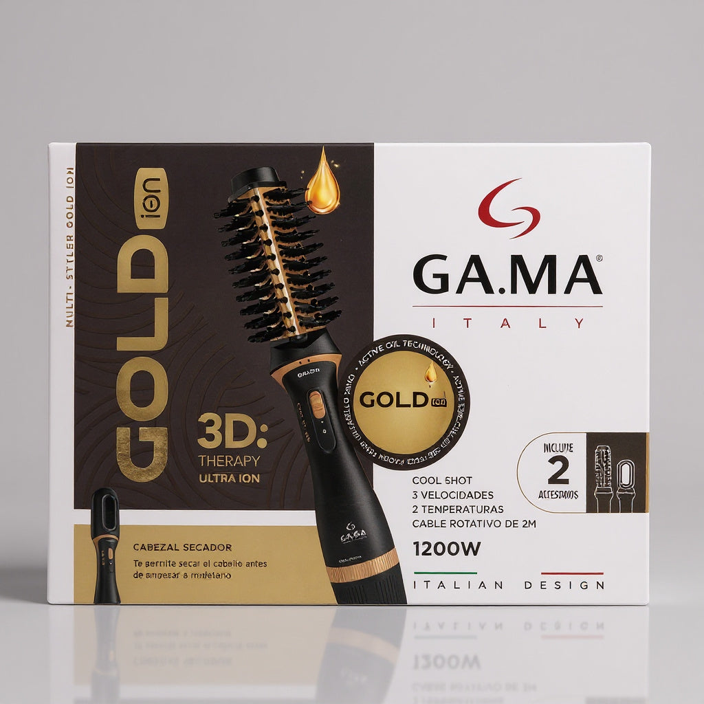 CEPILLO GAMA GOLD ION 3D