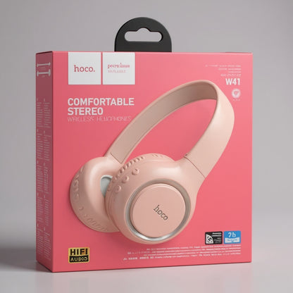 AURICULAR BLUETOOTH HOCO W41 ROSA
