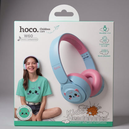 AURICULAR C/BLUETOOTH HOCO W60 CELESTE