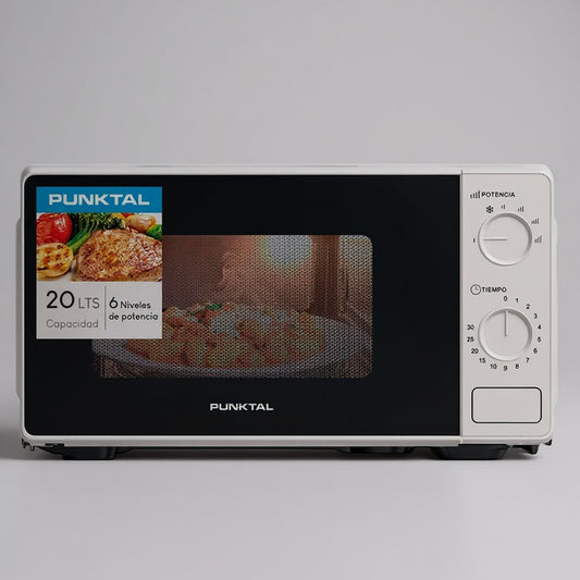 MICROONDAS PUNKTAL PK-2029 BLANCO