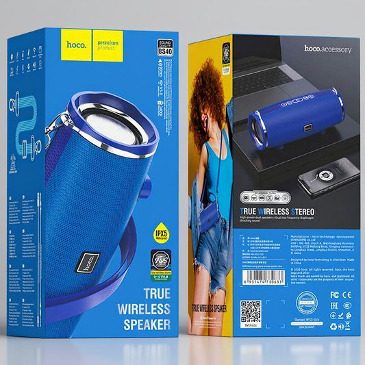 PARLANTE C/BLUETOOTH HOCO BS40 AZUL