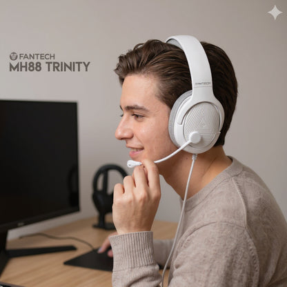 AURICULAR GAMING MH88 BLANCO