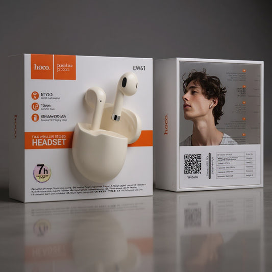 AURICULAR INALAMBRICO HOCO EW61 BLANCO