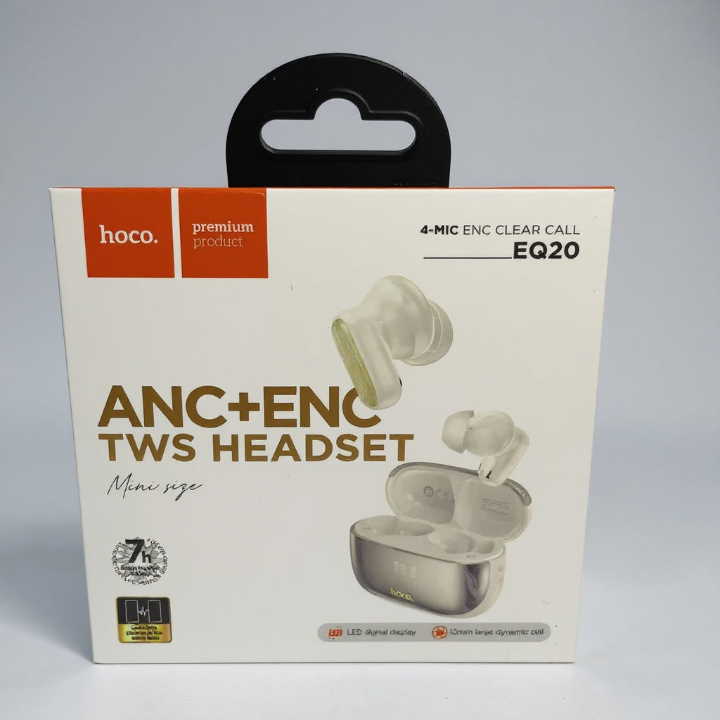 AURICULAR INALAMBRICO HOCO EQ20 BLANCO