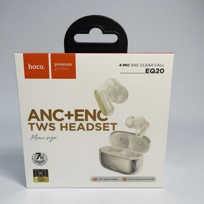 AURICULAR INALAMBRICO HOCO EQ20 BLANCO