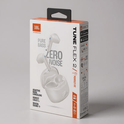 AURICULAR JBL INALAMBRICO FLEX 2 BLANCO