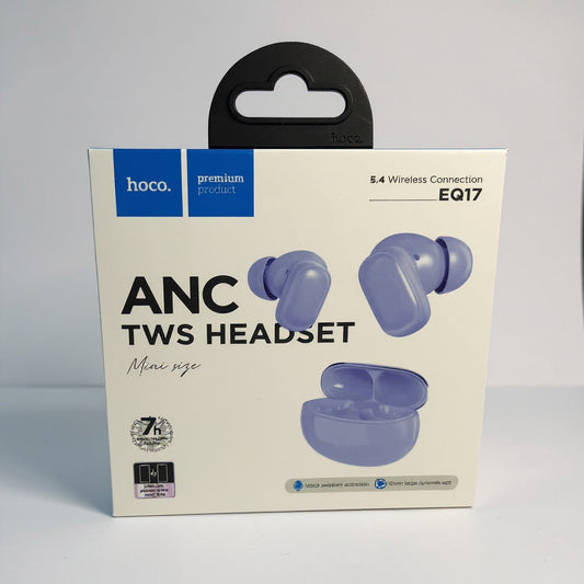 AURICULAR C/BLUETOOTH HOCO EQ17 AZUL