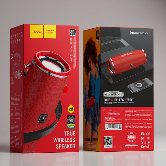 PARLANTE C/BLUETOOTH HOCO BS40 ROJO