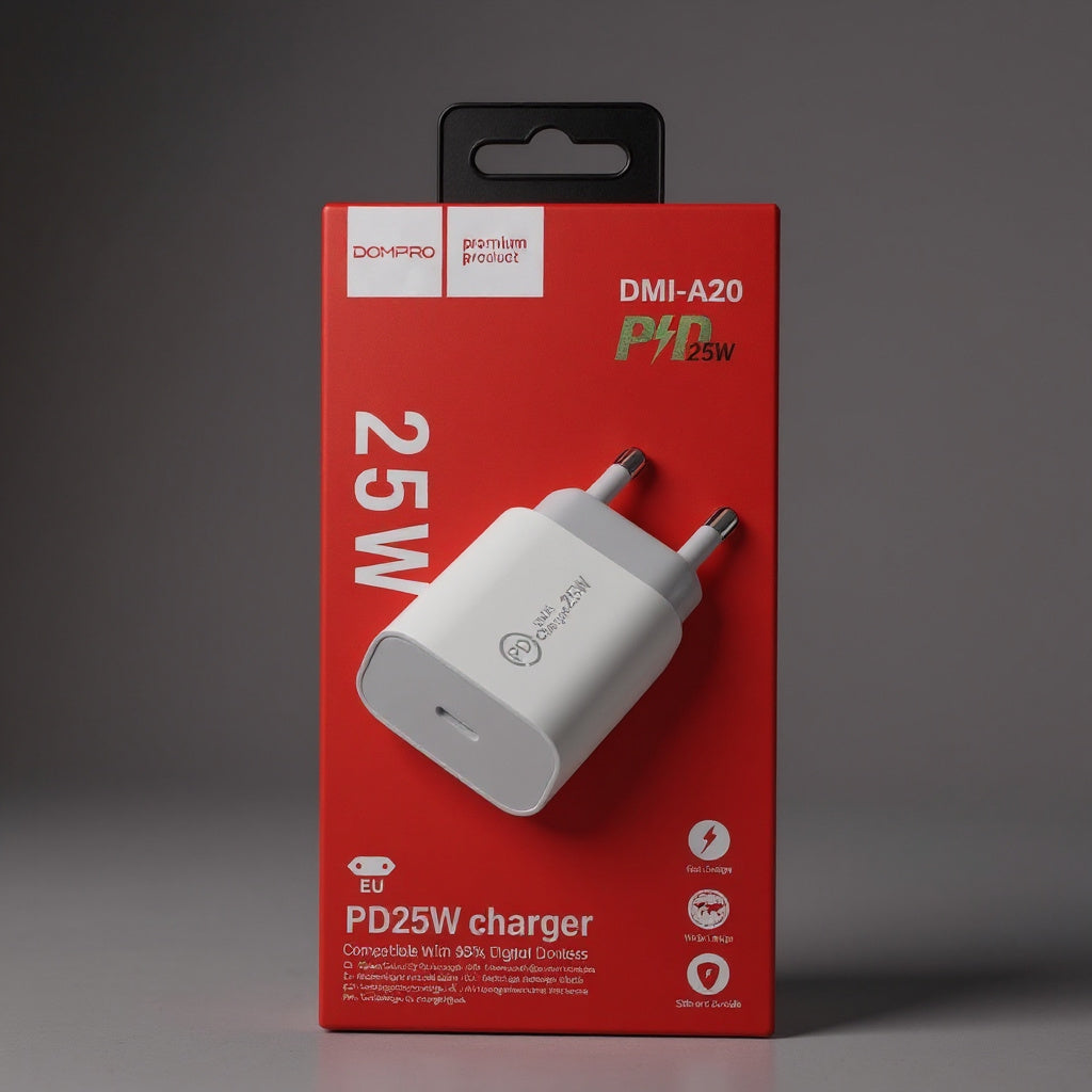 CARGADOR DOMIPRO DMI-A20 BLANCO