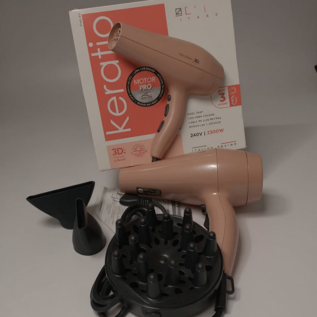 SECADOR DE PELO GAMA KERATION DIVA 3D
