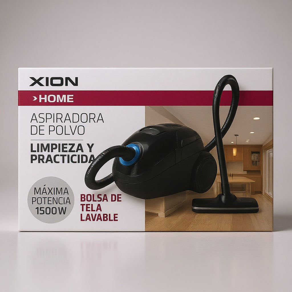 ASPIRADORA XION XI-VC1500 BLACK