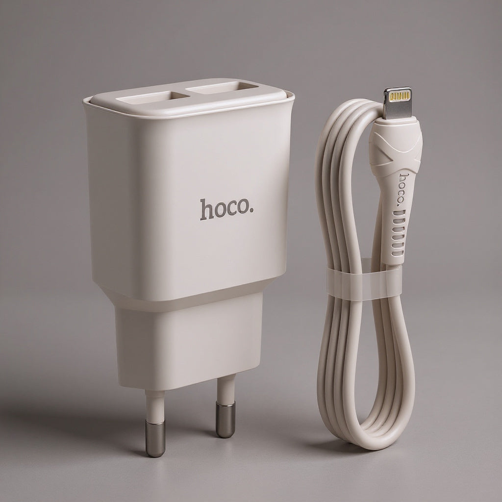 CARGADOR HOCO IPHONE C88A BLANCO