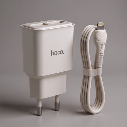CARGADOR HOCO IPHONE C88A BLANCO