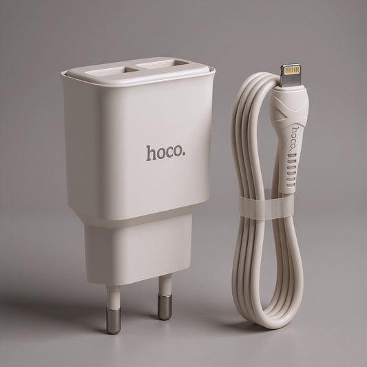 CARGADOR HOCO IPHONE C88A BLANCO