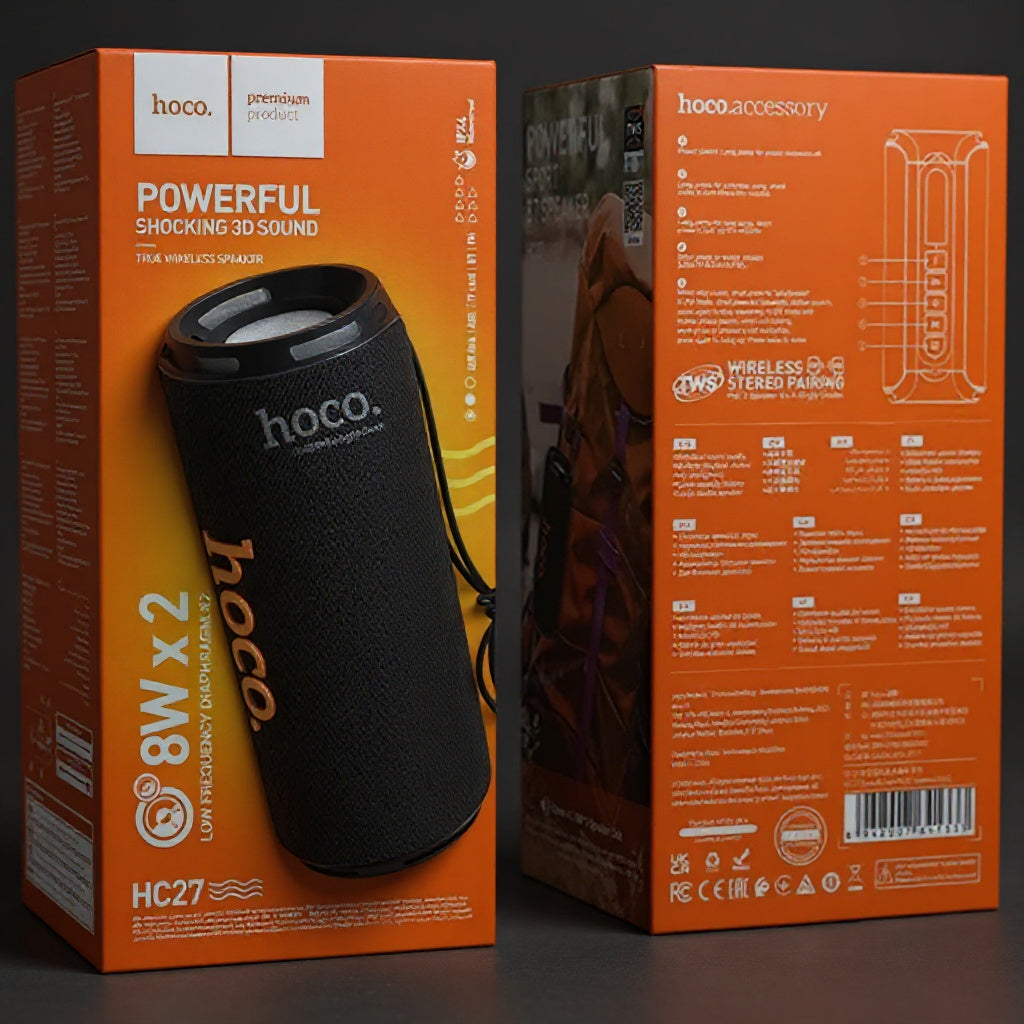 PARLANTE C/BLUETOOTH HOCO HC27 NEGRO