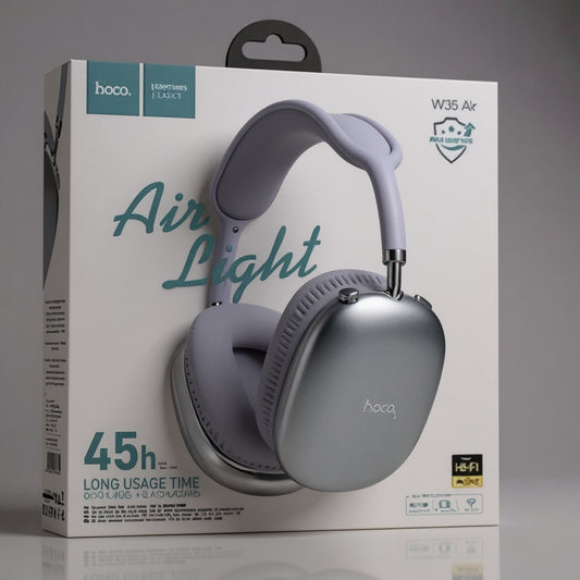 AURICULAR C/BLUETOOTH HOCO W35 CELESTE