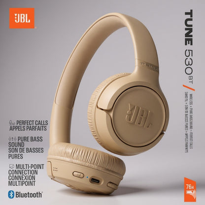 AURICULAR JBL INALAMBRICO TUNE 530 MOCCH