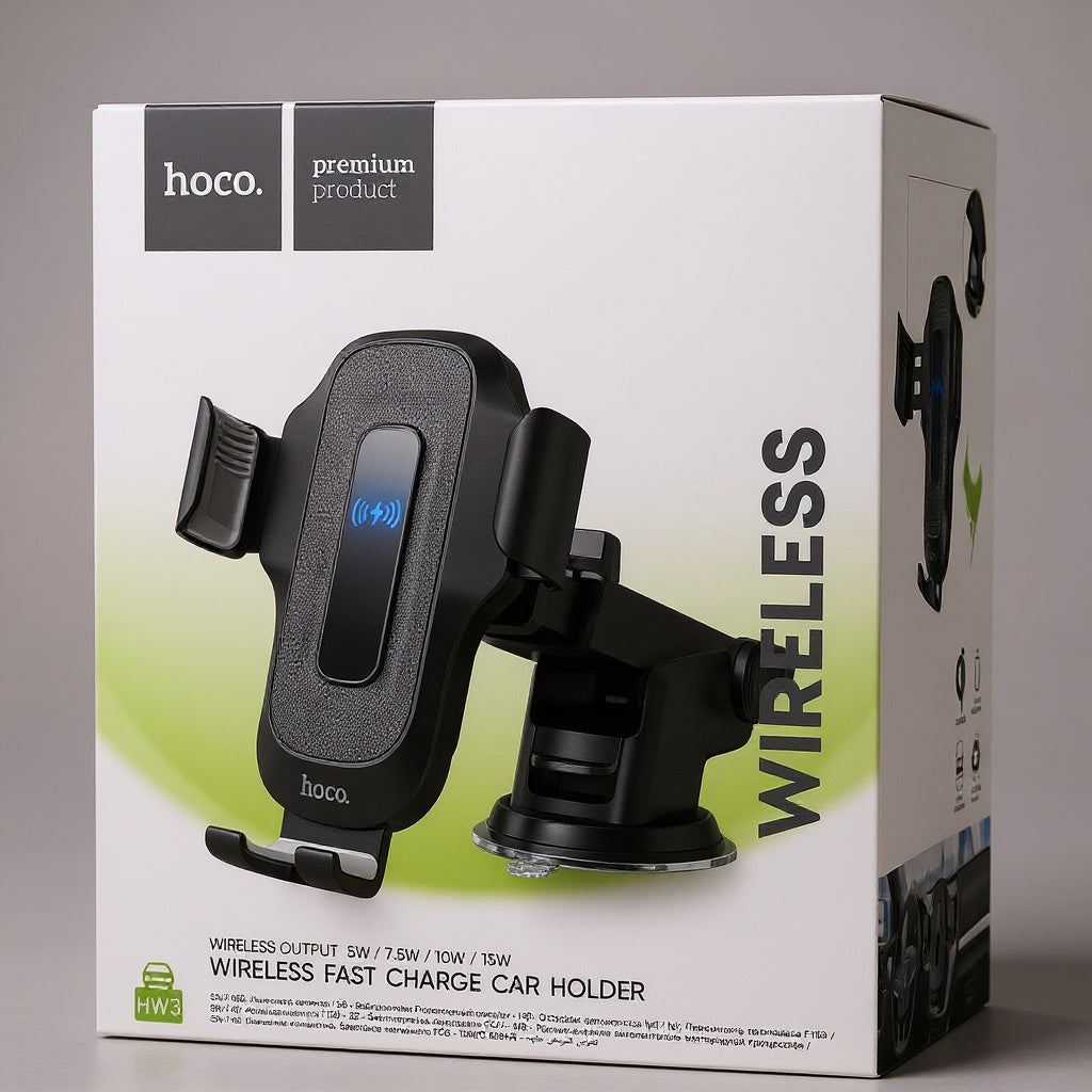 SOPORTE P/AUTO C/VENTOSA HOCO HW3