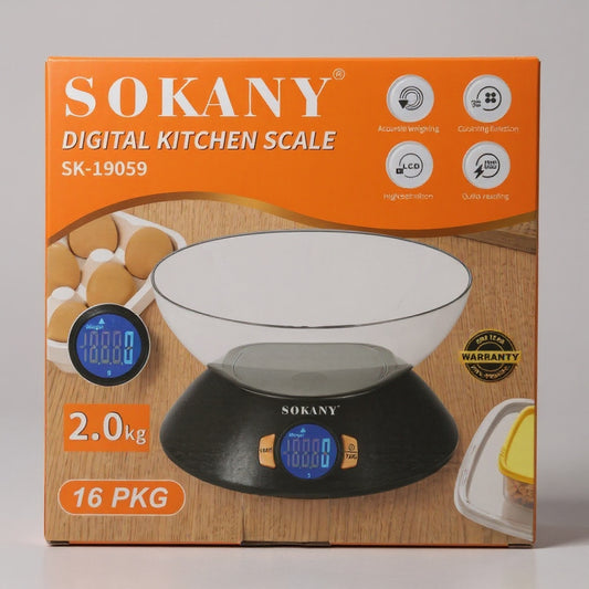 BALANZA DE COCINA SOKANY SK-19059