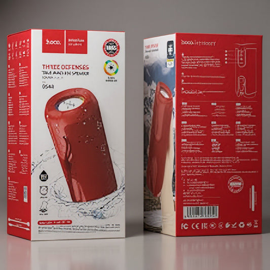 PARLANTE C/BLUETOOTH HOCO BS48 ROJO