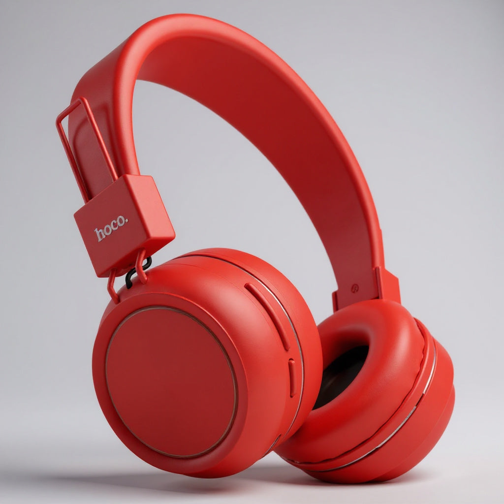 AURICULAR BLUETOOTH HOCO W25 ROJO