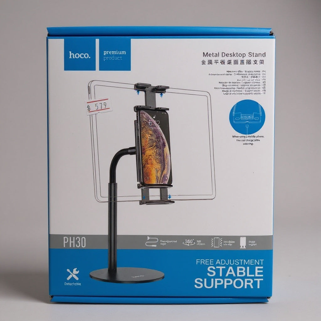 SOPORTE DE ESCRITORIO P/TABLET PH30