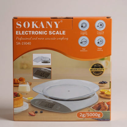 BALANZA DE COCINA SOKANY SK-19040