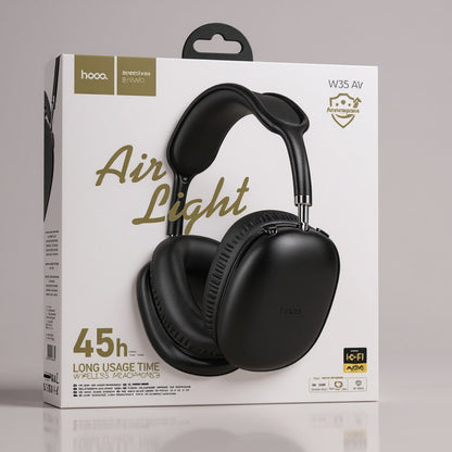 AURICULAR C/BLUETOOTH HOCO NEGRO W35