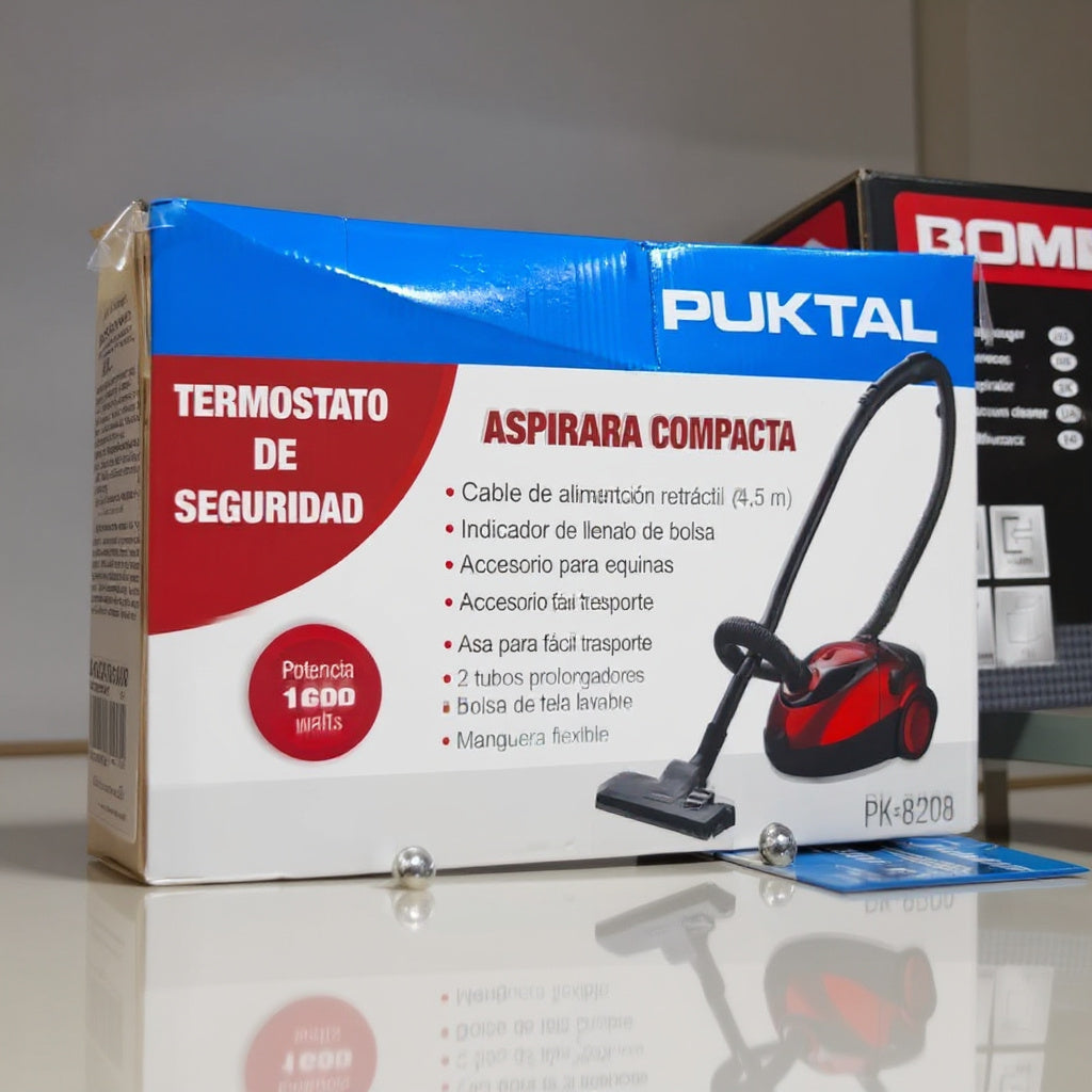 ASPIRADORA PUNKTAL 1600 W PK-8208
