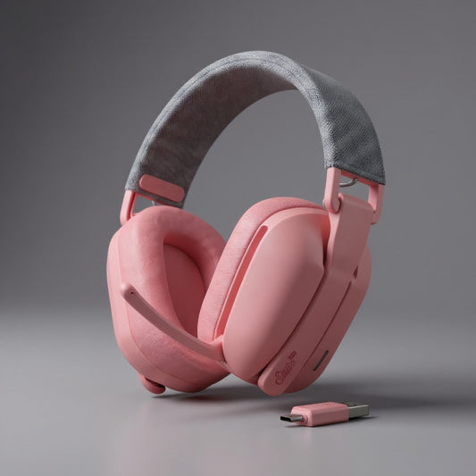 AURICULAR INALAMBRICO GAMING ROSADO