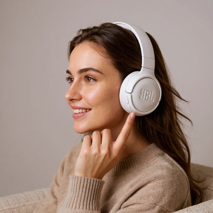 AURICULAR JBL INALAMBRICO TUNE 530 BLANC