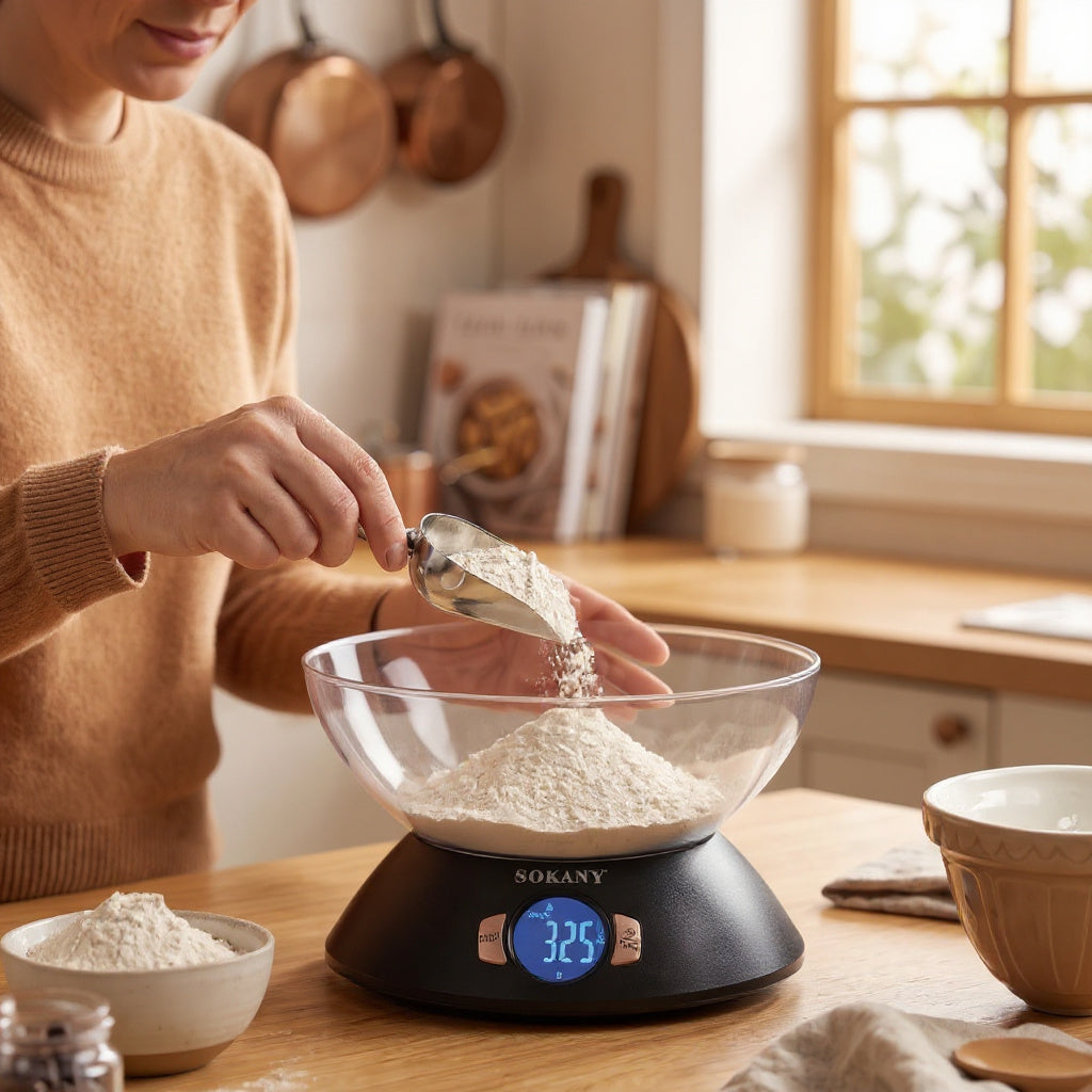 BALANZA DE COCINA SOKANY SK-19059