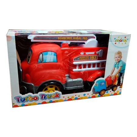 Camion De Juguete Maral Truck Bomberos 4120 Mundo Kanata